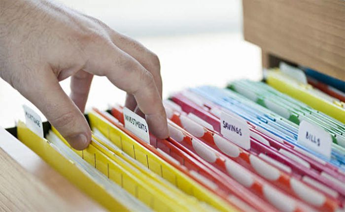 Formas para arquivar documentos em seu escritório - AnaGi