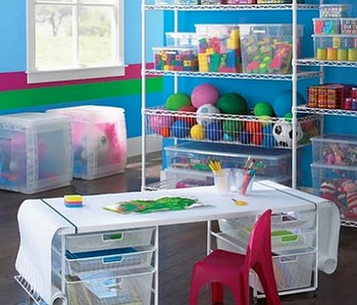 armazenar os brinquedos
