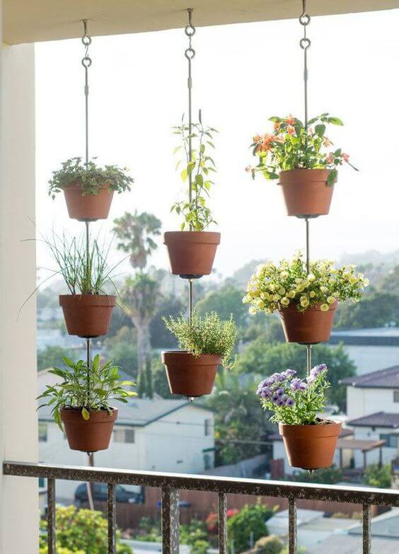 jardim dentro de casa