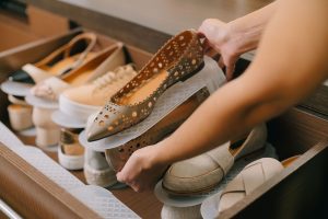 organize seus sapatos