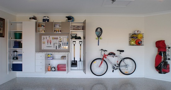 organizar a garagem